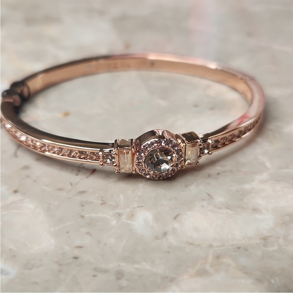 Givenchy Rose Gold Bracelet with Crystal Details
